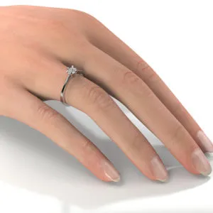Zásnubný prsteň s diamantom ZP 320