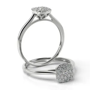 Zásnubný prsteň s diamantom ZP 513