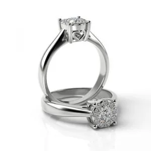 Zásnubný prsteň s diamantom ZP 8794