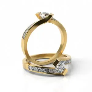 Zásnubný prsteň s diamantom ZP 8608