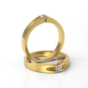 Zásnubný prsteň s diamantom ZP 711