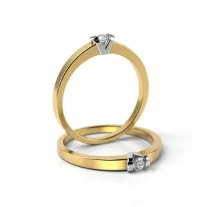 Zásnubný prsteň s diamantom ZP 8803