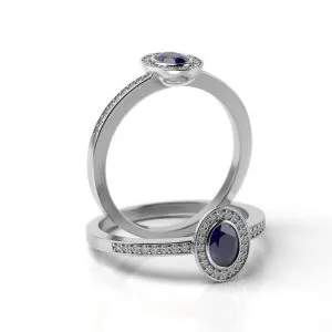 Zásnubný prsteň s diamantom ZP 8694