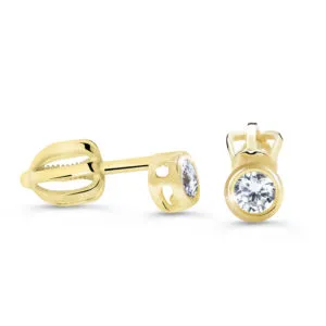 Dámske náušnice s diamantmi Z62231