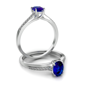 Zásnubný prsteň s diamantom ZP 8869