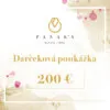 darčeková poukážka 200 EUR