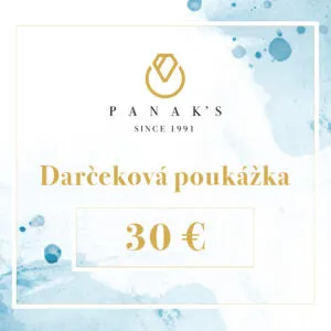 darčeková poukážka 30 EUR