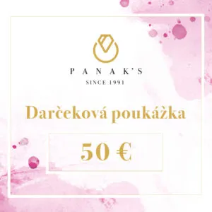 darčeková poukážka 50 EUR