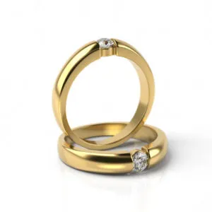 Zásnubný prsteň s diamantom ZP 8806