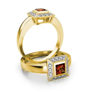 Zásnubný prsteň s diamantom ZP 8489