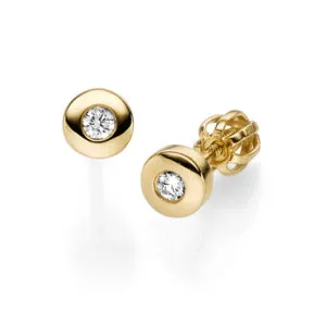 Dámske náušnice s diamantmi DN 83015