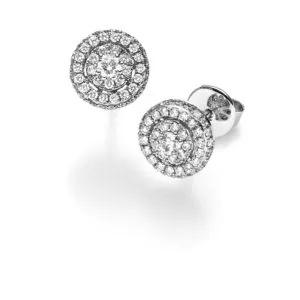 Dámske náušnice s diamantmi DN 83030