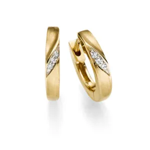 Dámske náušnice s diamantmi DN 83745