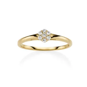 Zásnubný prsteň s diamantom ZP 8282