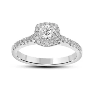 Zásnubný prsteň s diamantmi TIFFANY