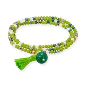 Dámsky náramok Marina Garcia Zen Pistachio Neon (90803UAG)