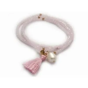 Dámsky náramok Marina Garcia Zen Pink in rose silver (90086UPG)