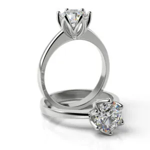 Zásnubný prsteň s diamantom ZP 725