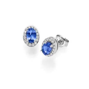 Dámske náušnice s diamantmi DN 83035