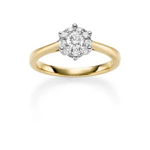 Zásnubný prsteň s diamantom ZP 8587